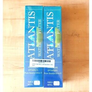 2PACK Atlantis Frigidaire EPTWFU01 Pure Source Ultra II Fridge Water Filter New